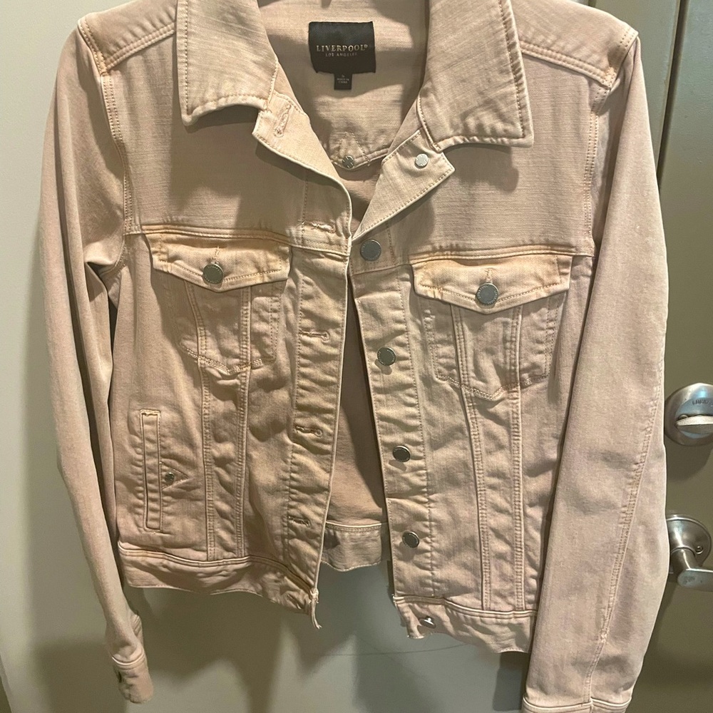 Liverpool Jean jacket, size small.
